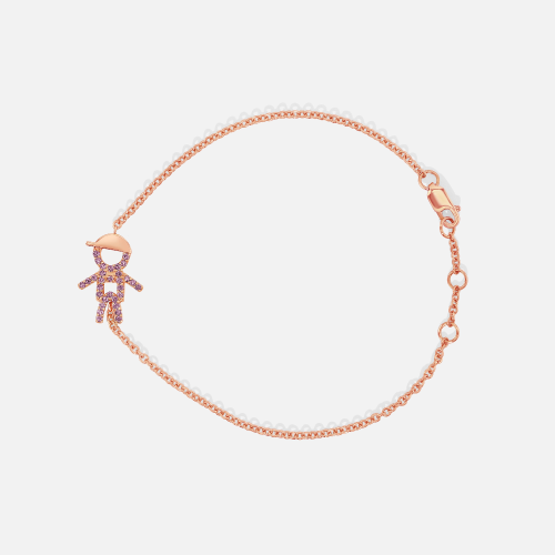 One Kid Boy Custom Birthstone Bracelet