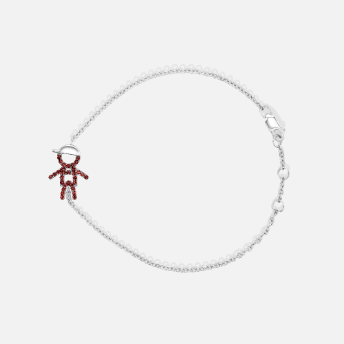 One Kid Boy Custom Birthstone Bracelet
